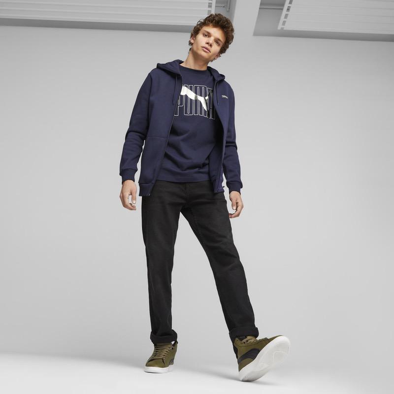 Bluza cu Fermoar Puma essplus Full Zip Hoodie - poza 4