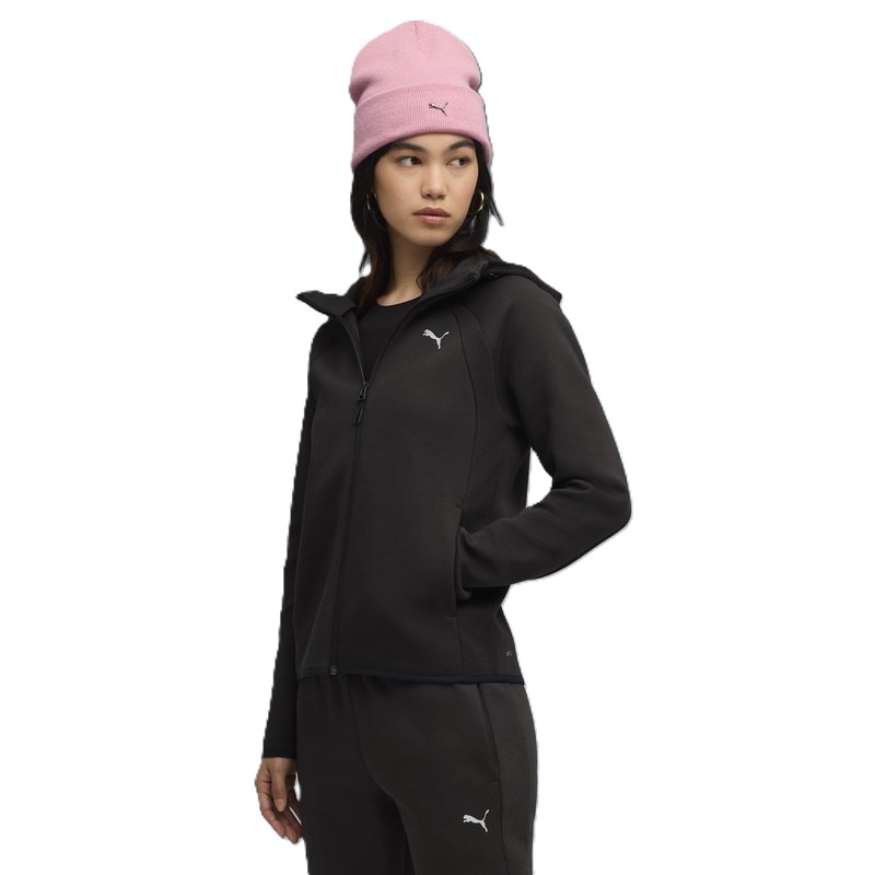 Bluza cu fermoar Puma EVOSTRIPE Full-Zip Hoodie DK - poza 1