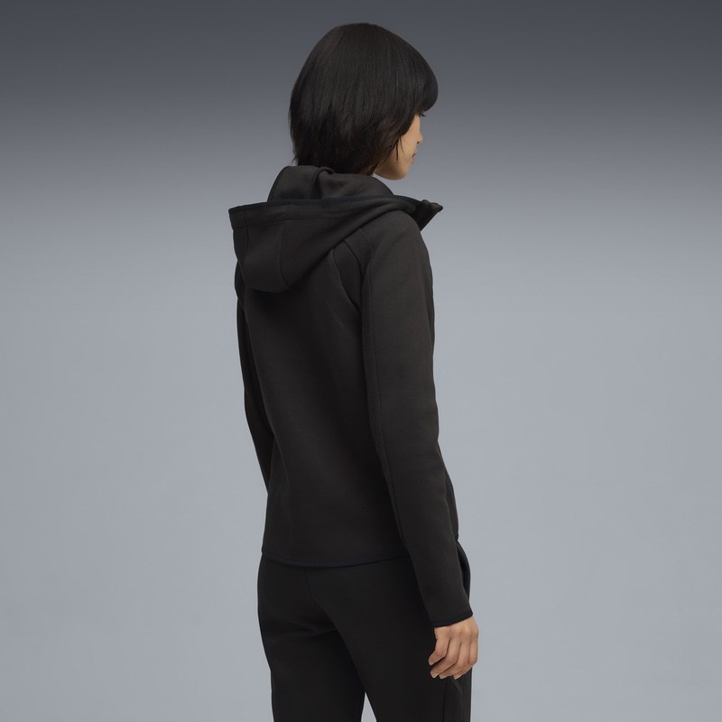 Bluza cu fermoar Puma EVOSTRIPE Full-Zip Hoodie DK - poza 2