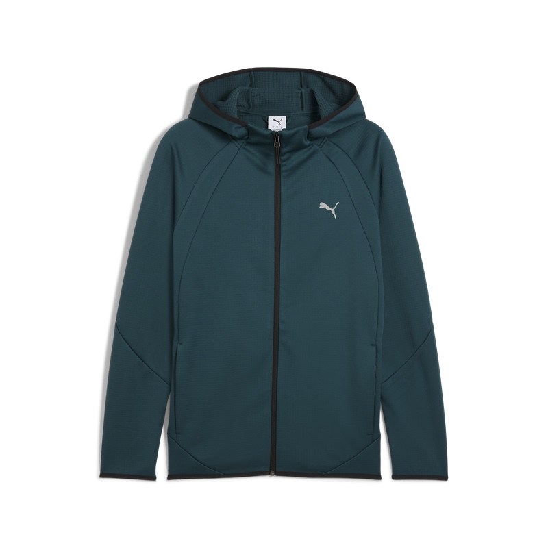Bluza cu fermoar Puma EVOSTRIPE Warm FZ Hoodie - poza 1