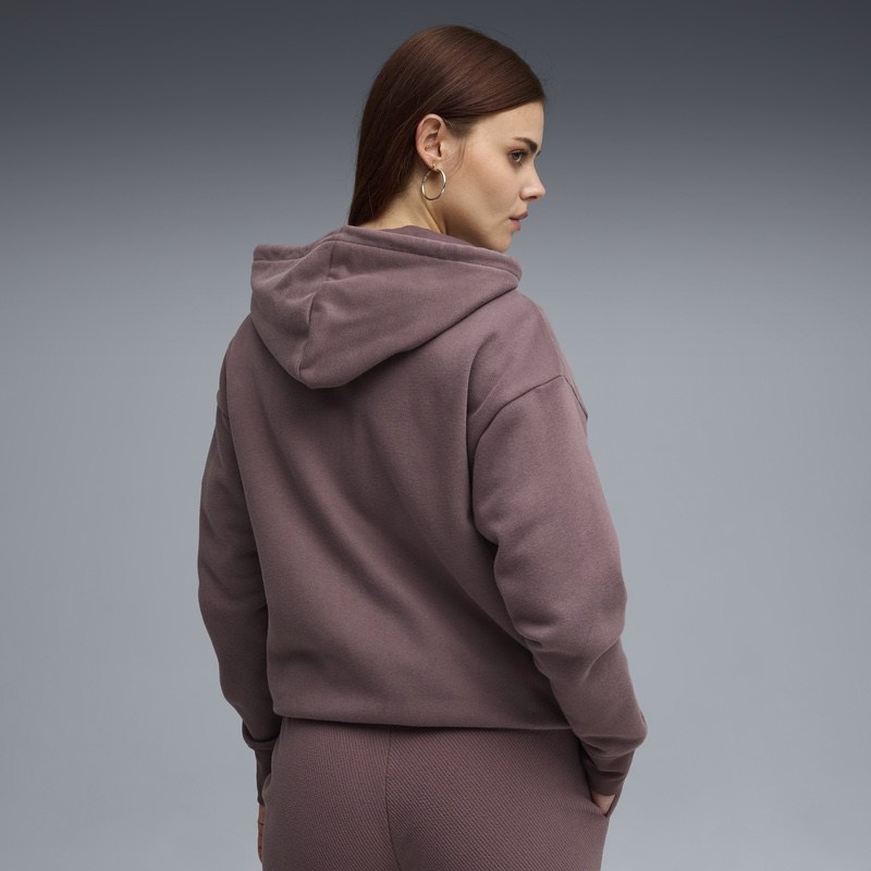 Bluza cu fermoar Puma HER Relaxed Full-Zip Hoodie FL - poza 4