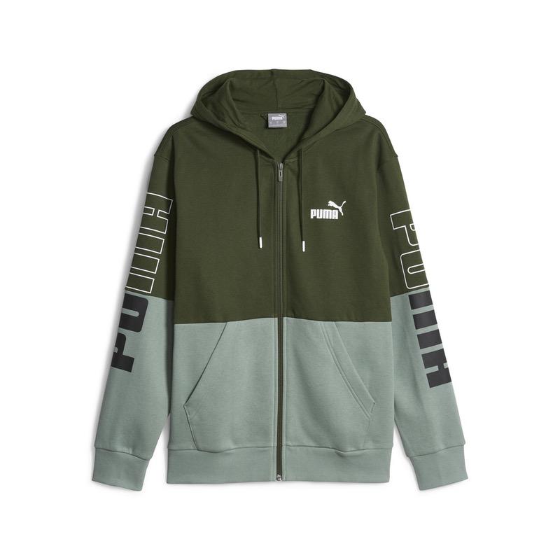 Bluza cu Fermoar Puma POWER Full Zip Hoodie - poza 1