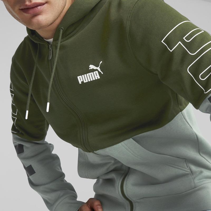Bluza cu Fermoar Puma POWER Full Zip Hoodie - poza 5