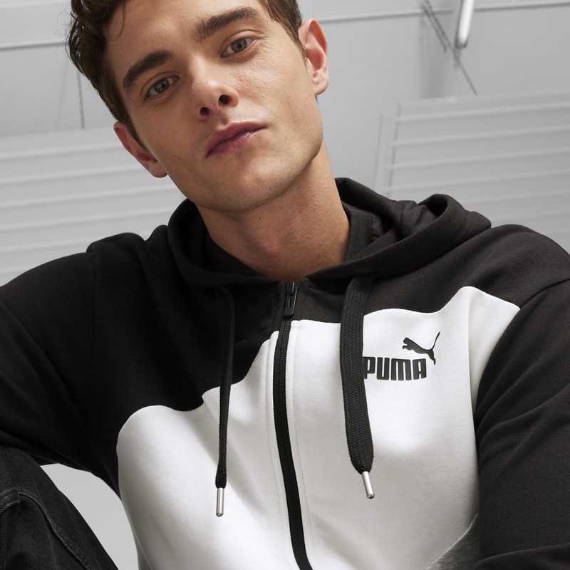 Bluza cu Fermoar Puma POWER Full Zip Hoodie - poza 4