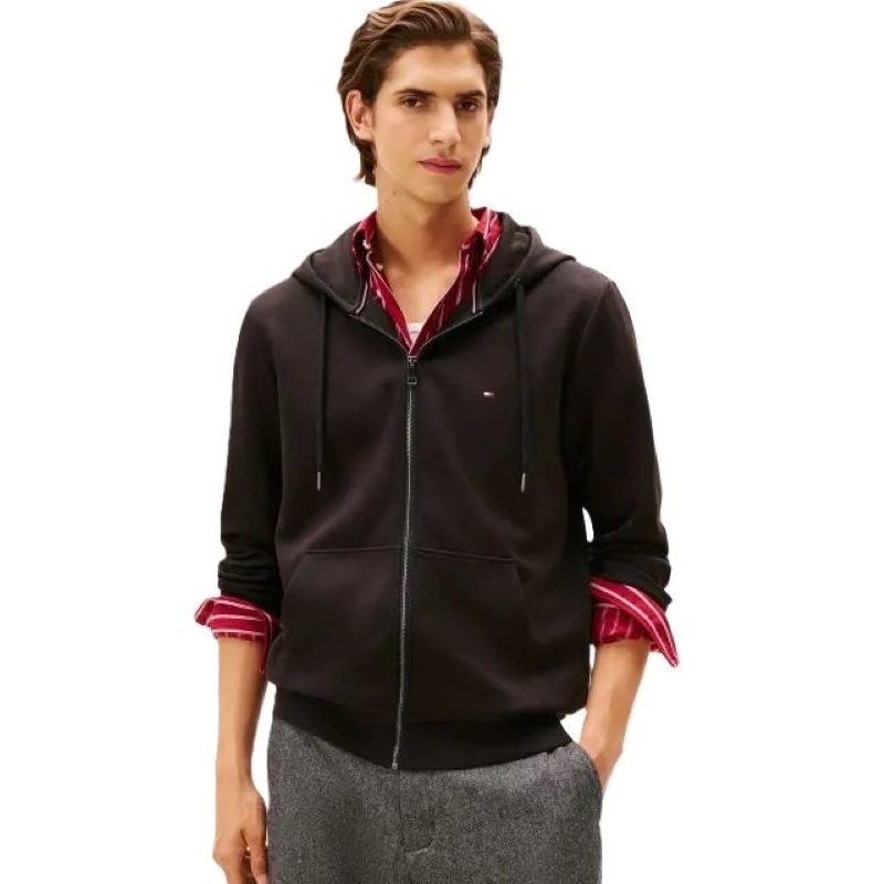 Bluza cu fermoar Tommy Hilfiger ESSENTIAL INTECHNO ZIP THROUGH - poza 1