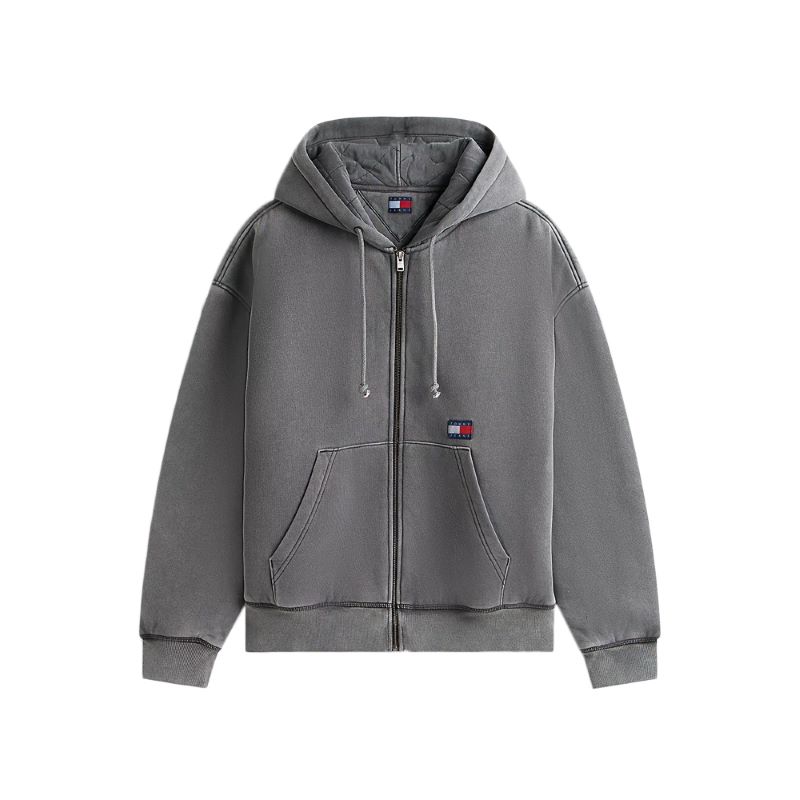 Bluza cu fermoar Tommy Hilfiger TJM 90S QUILT NEW CLASSICS FZ - poza 3