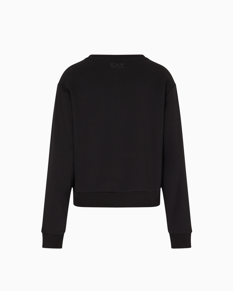 Bluza EA7 TRAIN LOGO SERIES W T-TOP CN CRYSTAL - poza 5
