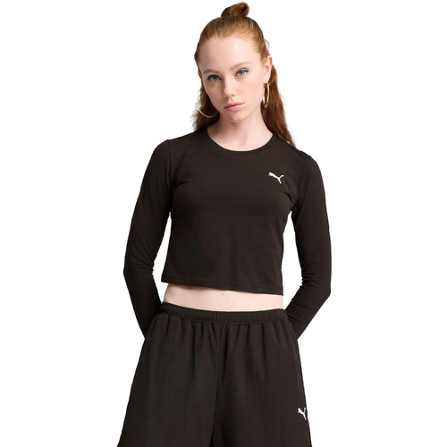 Bluza femei Puma Wardrobe Ess Longsleeve Baby Tee 62976101 - poza 1