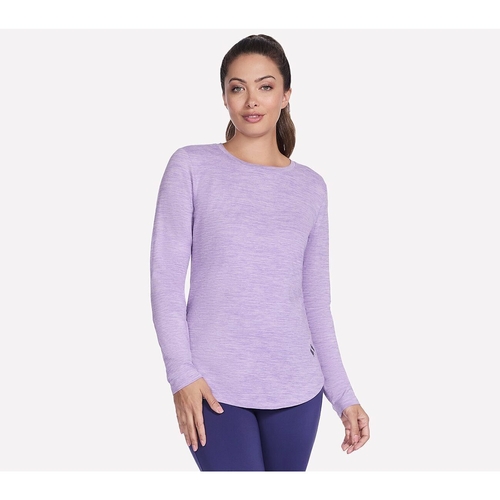 Bluza femei Skechers GO DRI Swift Long Sleeve Tunic Crew LT155-WLPR - poza 4
