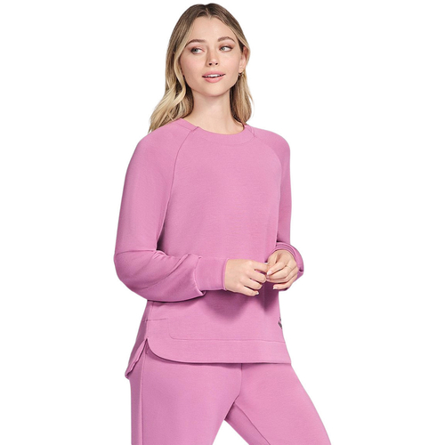 Bluza femei Skechers SKECHLUXE Elevate Crewneck LT152-ROS - poza 1
