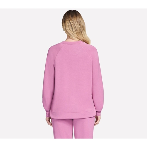 Bluza femei Skechers SKECHLUXE Elevate Crewneck LT152-ROS - poza 2