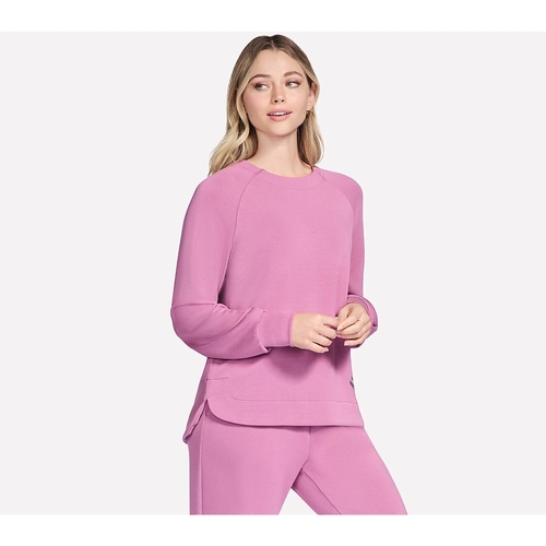 Bluza femei Skechers SKECHLUXE Elevate Crewneck LT152-ROS - poza 4