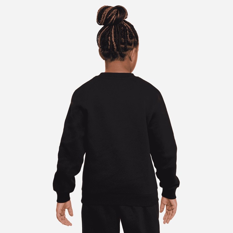 Bluza Nike K NSW CLUB FLC CREW LS HBR - poza 2