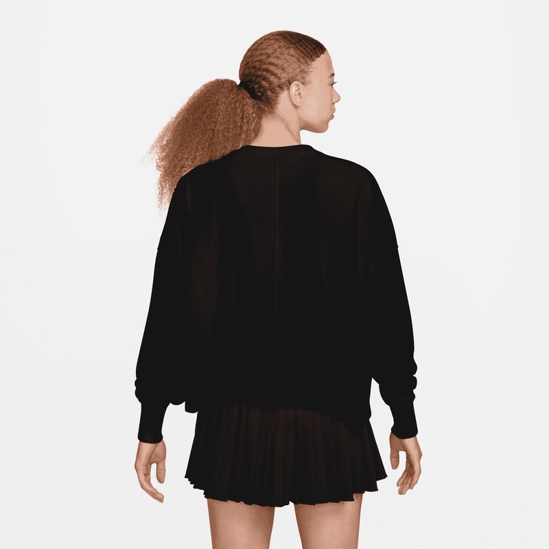 Bluza Nike W NKCT HRTGE FLC OOS GFX CREW - poza 2