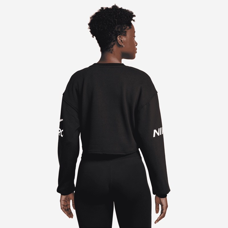 Bluza Nike W NP DF FLC CREW TT GRX - poza 2