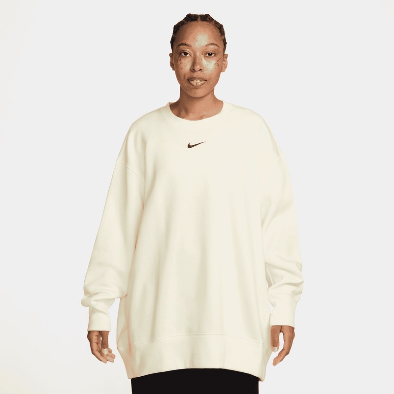 Bluza Nike W NSW PHNX FLC OS LONG CREW - poza 1