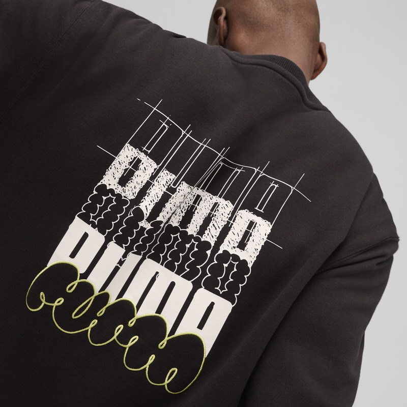 Bluza Puma Brand Love Crew - poza 4
