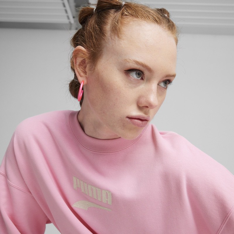 Bluza Puma DOWNTOWN Oversized Crew - poza 3