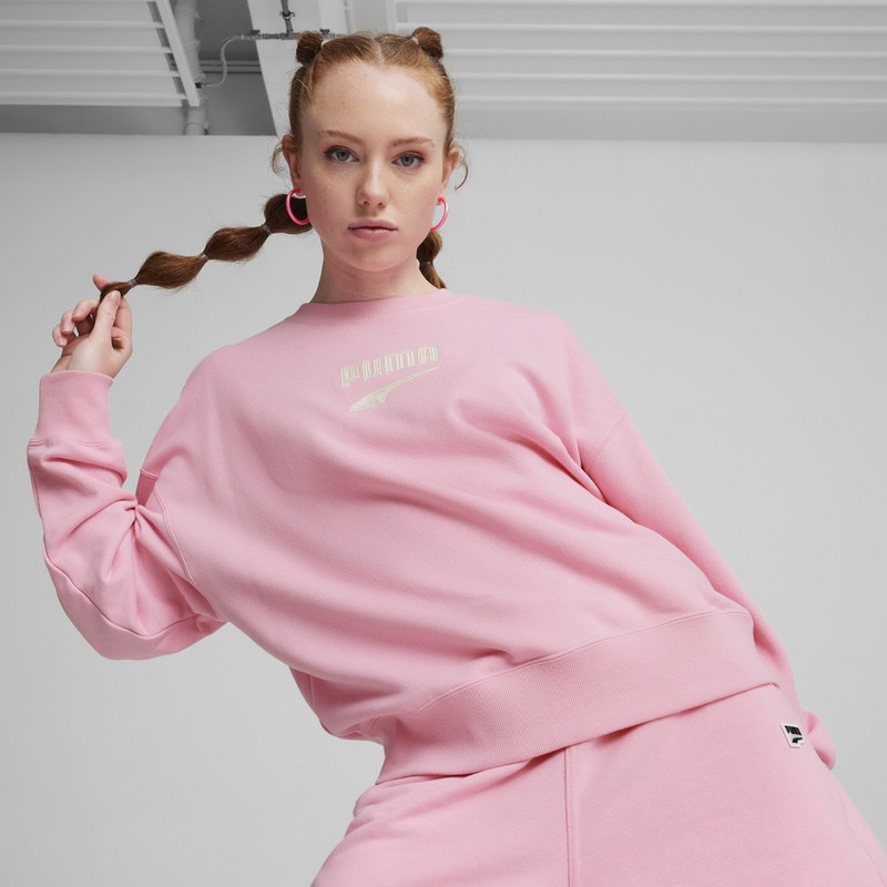 Bluza Puma DOWNTOWN Oversized Crew - poza 5
