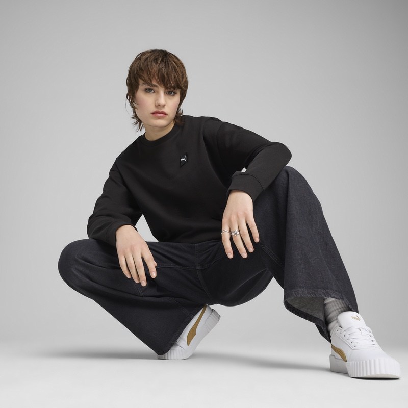 Bluza Puma ESS ELEVATED Comfort Crew TR - poza 3