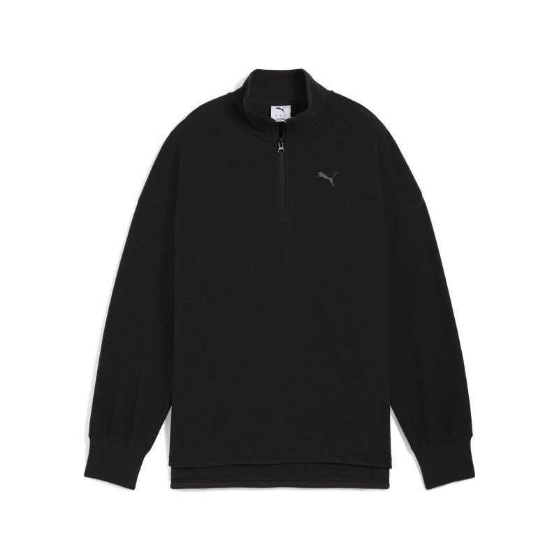 Bluza Puma HER Oversized Half-Zip Winterized Crew - poza 1