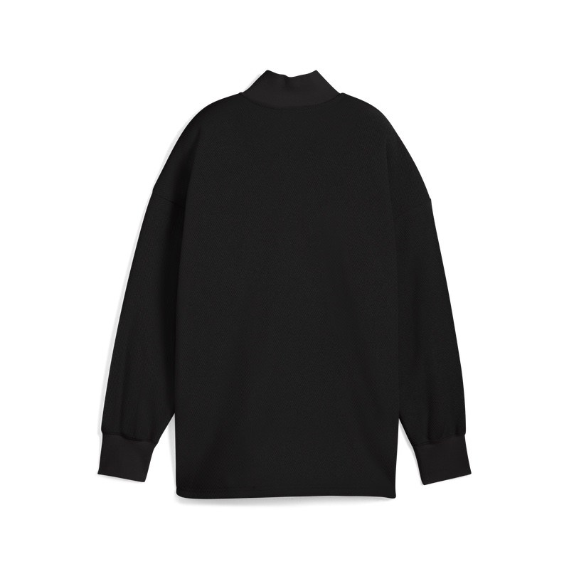 Bluza Puma HER Oversized Half-Zip Winterized Crew - poza 2