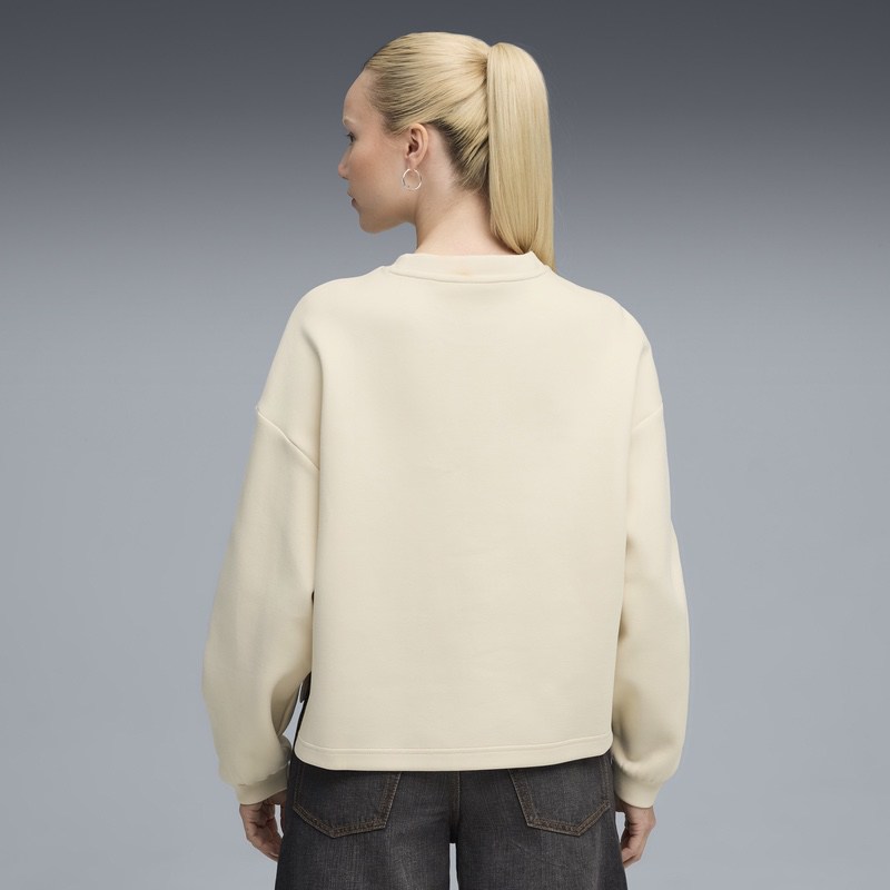 Bluza Puma WARDROBE ESS Oversized Crew DK - poza 4