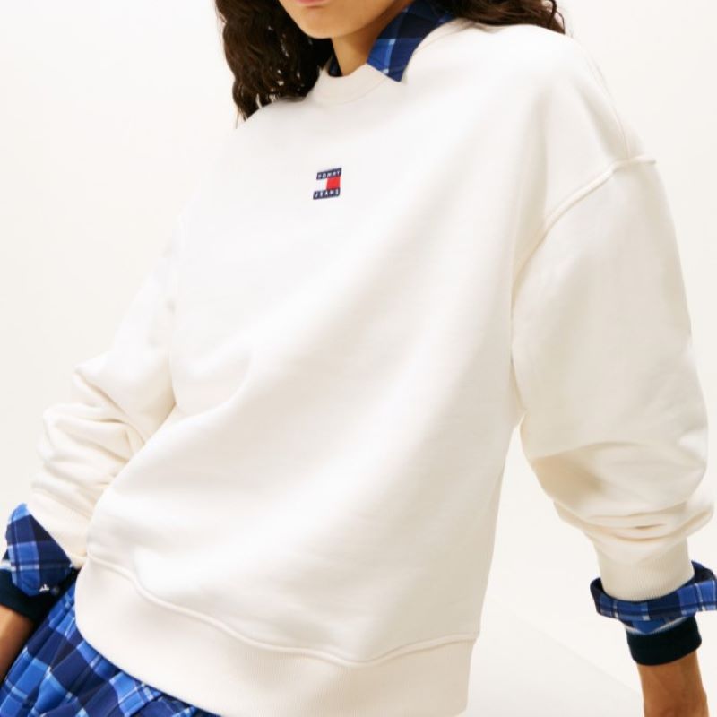 Bluza Tommy Hilfiger TJW BXY BADGE CREW EXT - poza 3