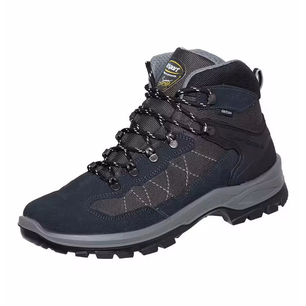 Bocanci Grisport Angastonite Albastru - Navy/Dusty Olive - poza 2