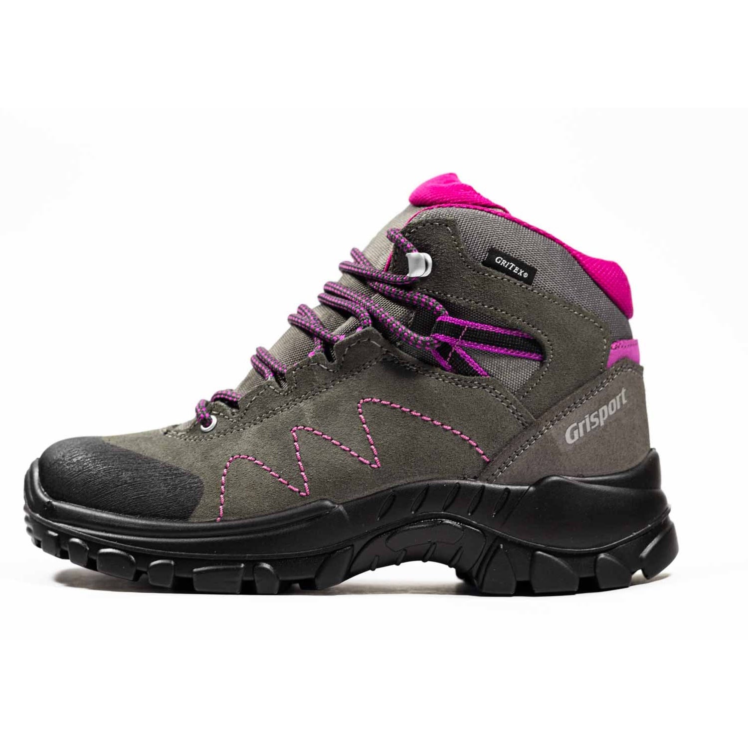 Bocanci Grisport Augite Gri - Light Grey/Rose - poza 1