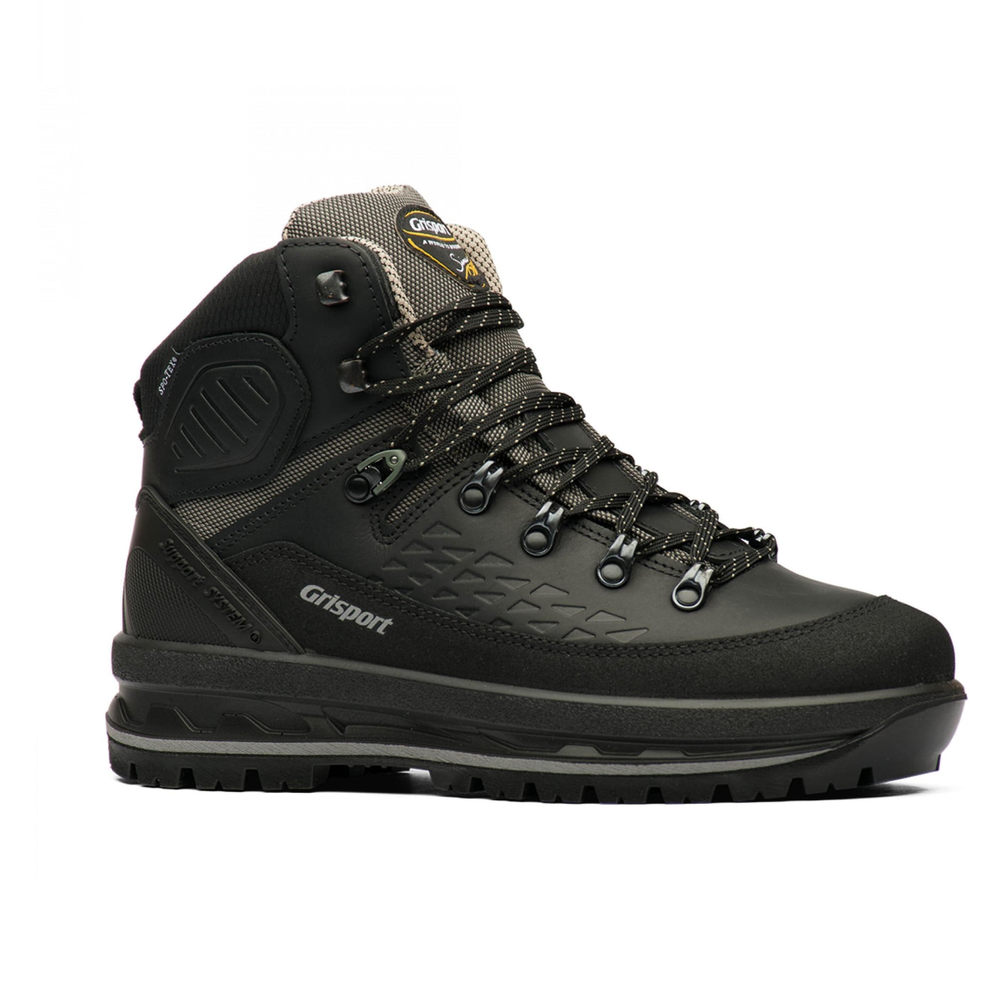 Bocanci Grisport Cavoite Negru - Black/Grey - poza 1