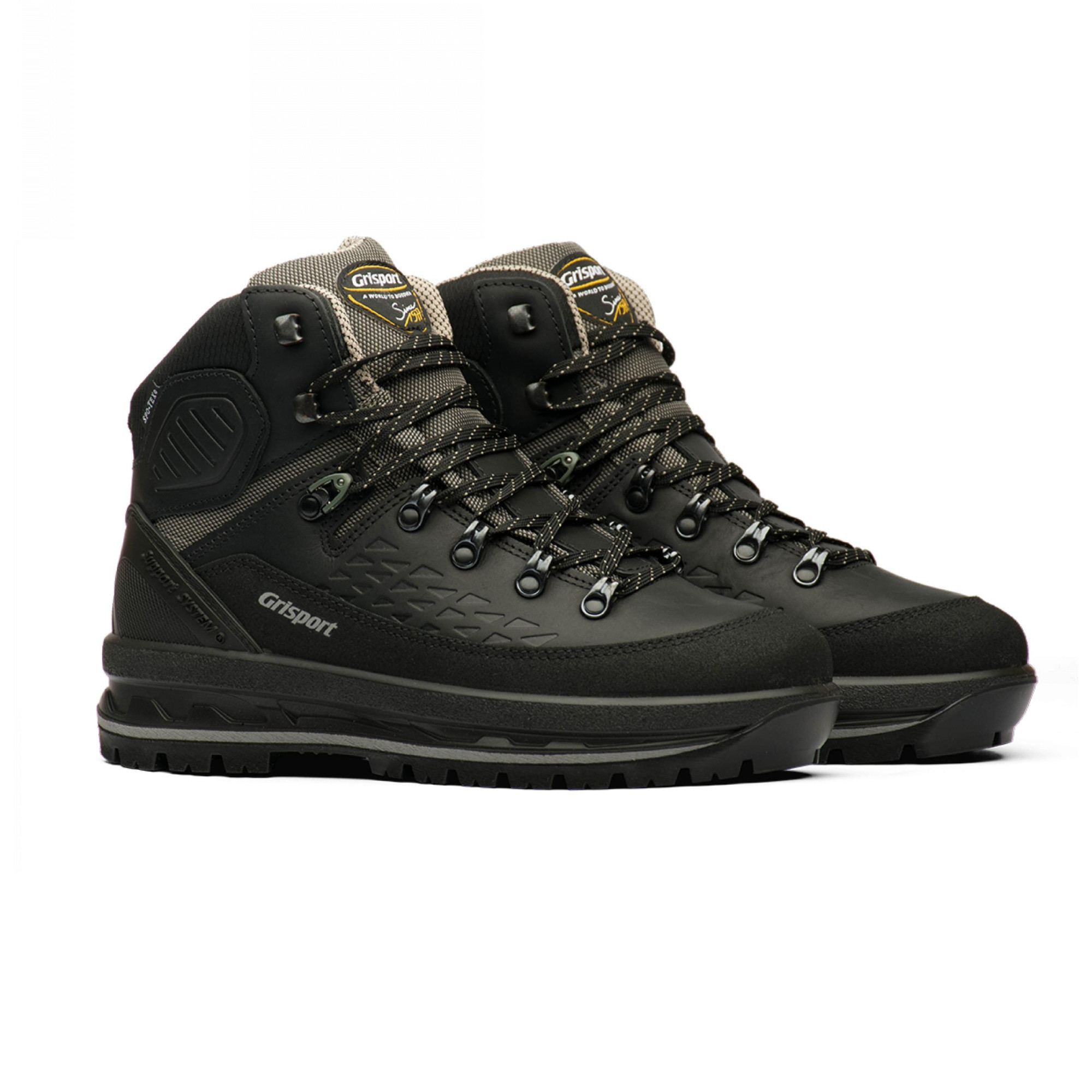 Bocanci Grisport Cavoite Negru - Black/Grey - poza 2
