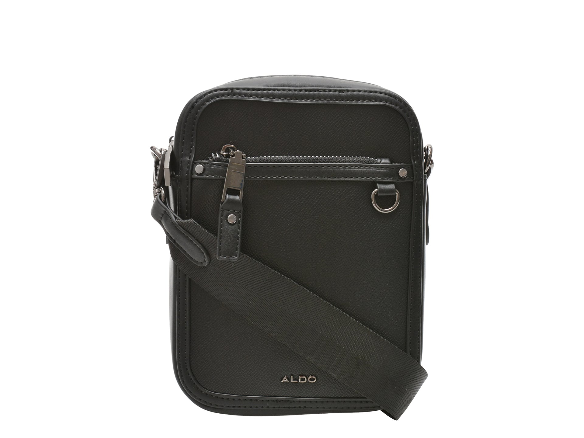 Borseta ALDO neagra, CLUBLIFE 009, din piele ecologica