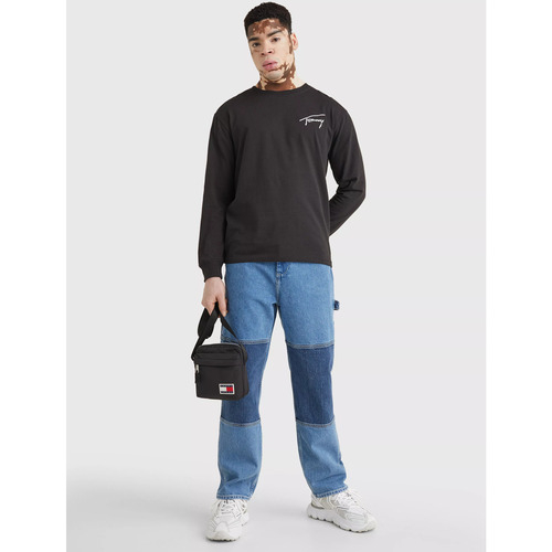 Borseta barbati Tommy Jeans College Reporter AM0AM08846BDS - poza 2