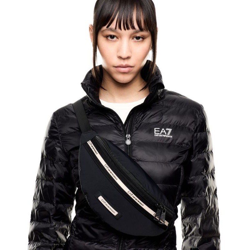 Borseta EA7 TRAIN LOGO SERIES U WAISTBAG TAPE - poza 3