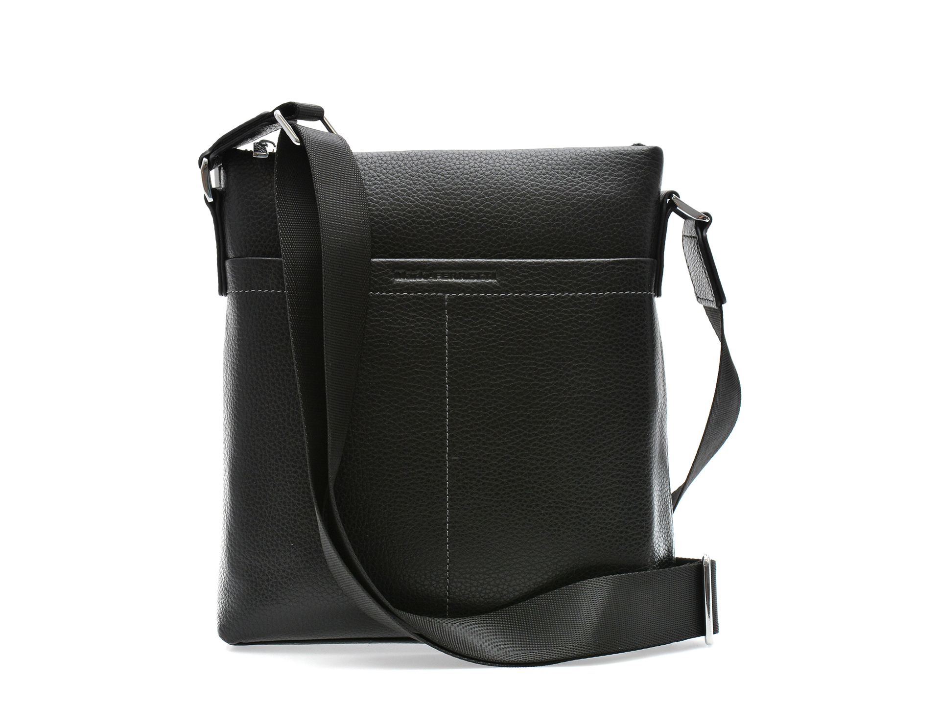 Borseta MARIO FERRETTI neagra, 201004, din piele naturala