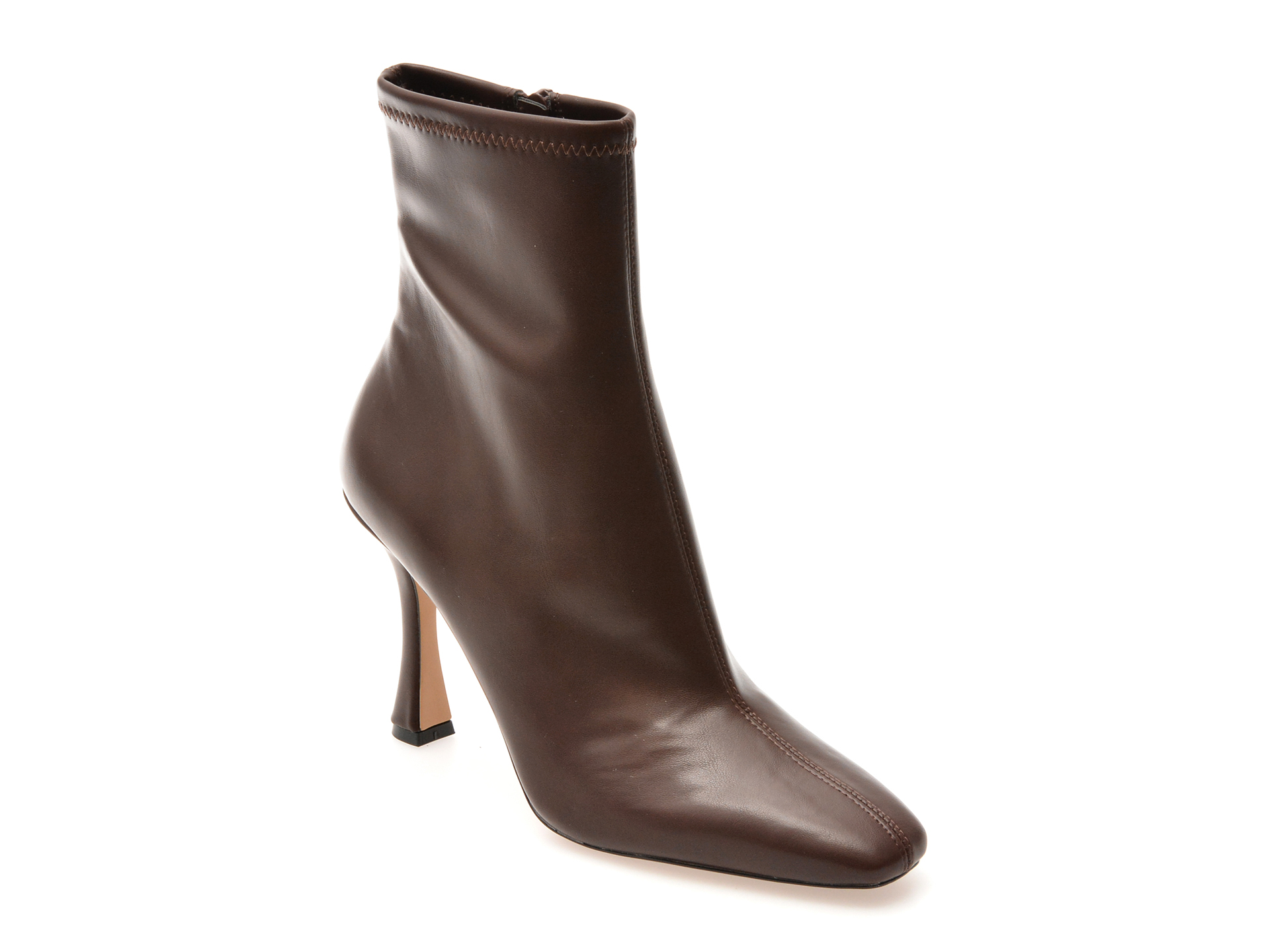 Botine elegante ALDO maro, RANABELILA 201, din piele ecologica