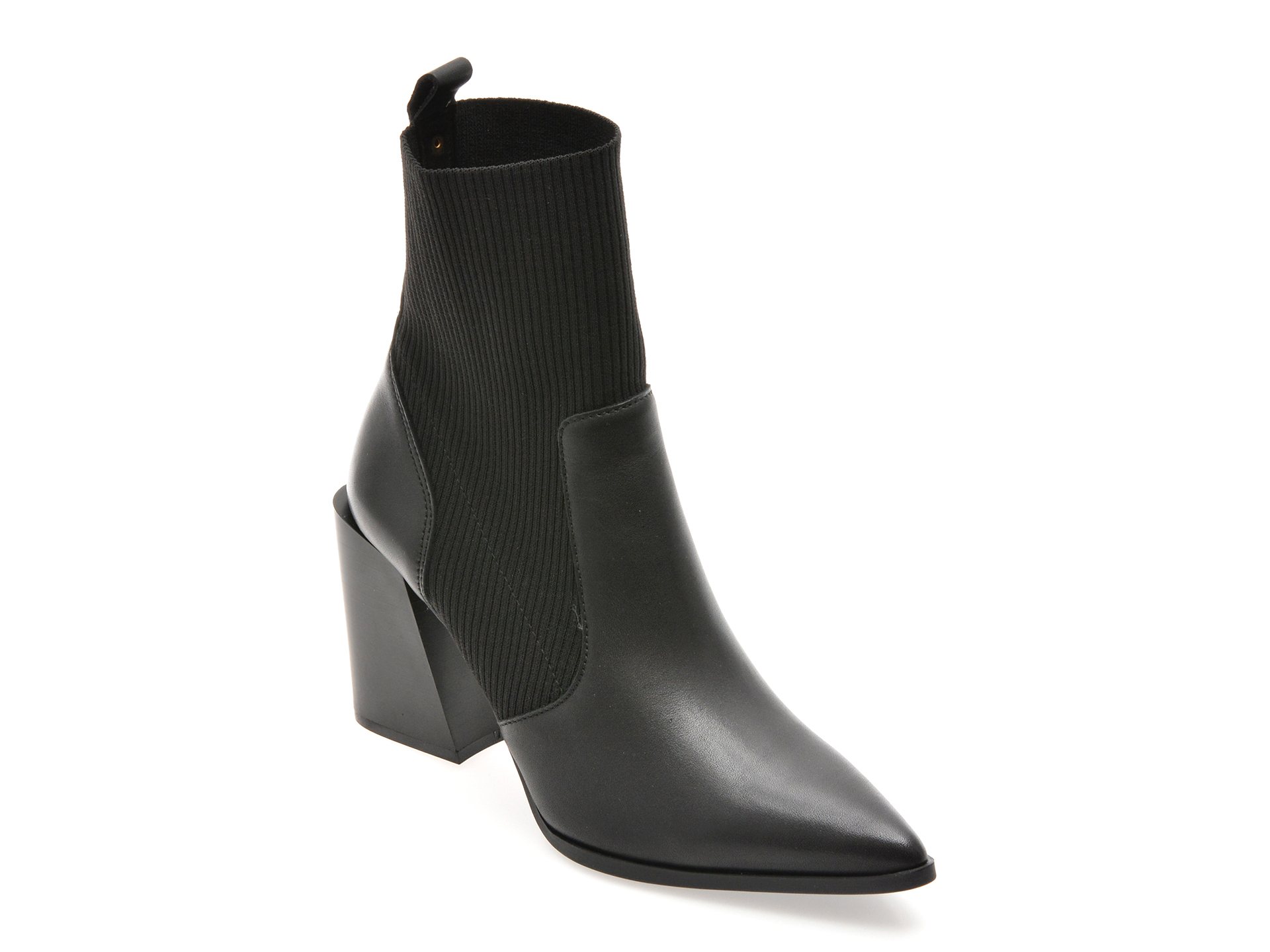 Botine elegante ALDO negre, GANINA 001, din piele naturala