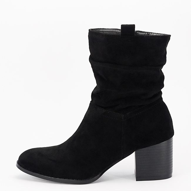 Botine negre lungi BMO8329 110