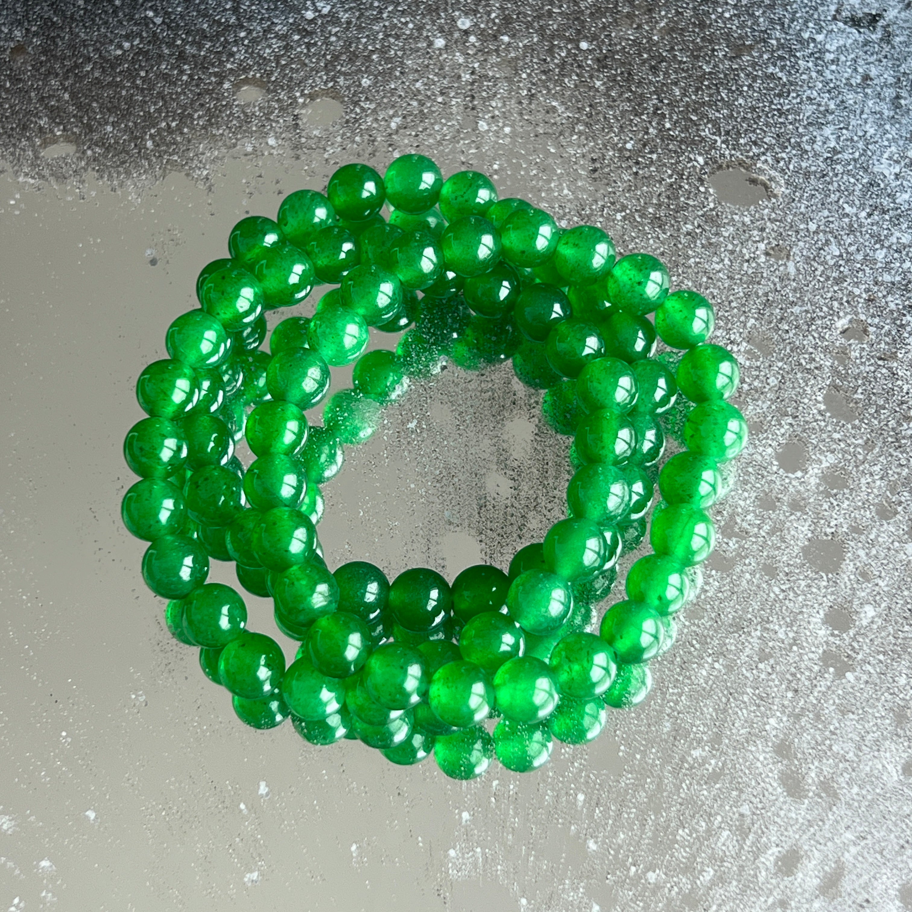 Bratara copii jad verde