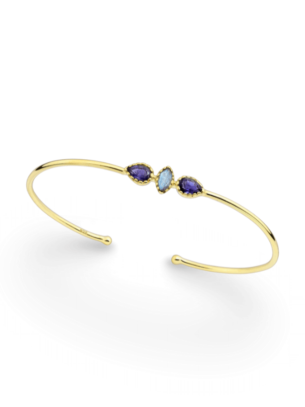 Brățară din Argint 925 Placat cu Aur – Iris