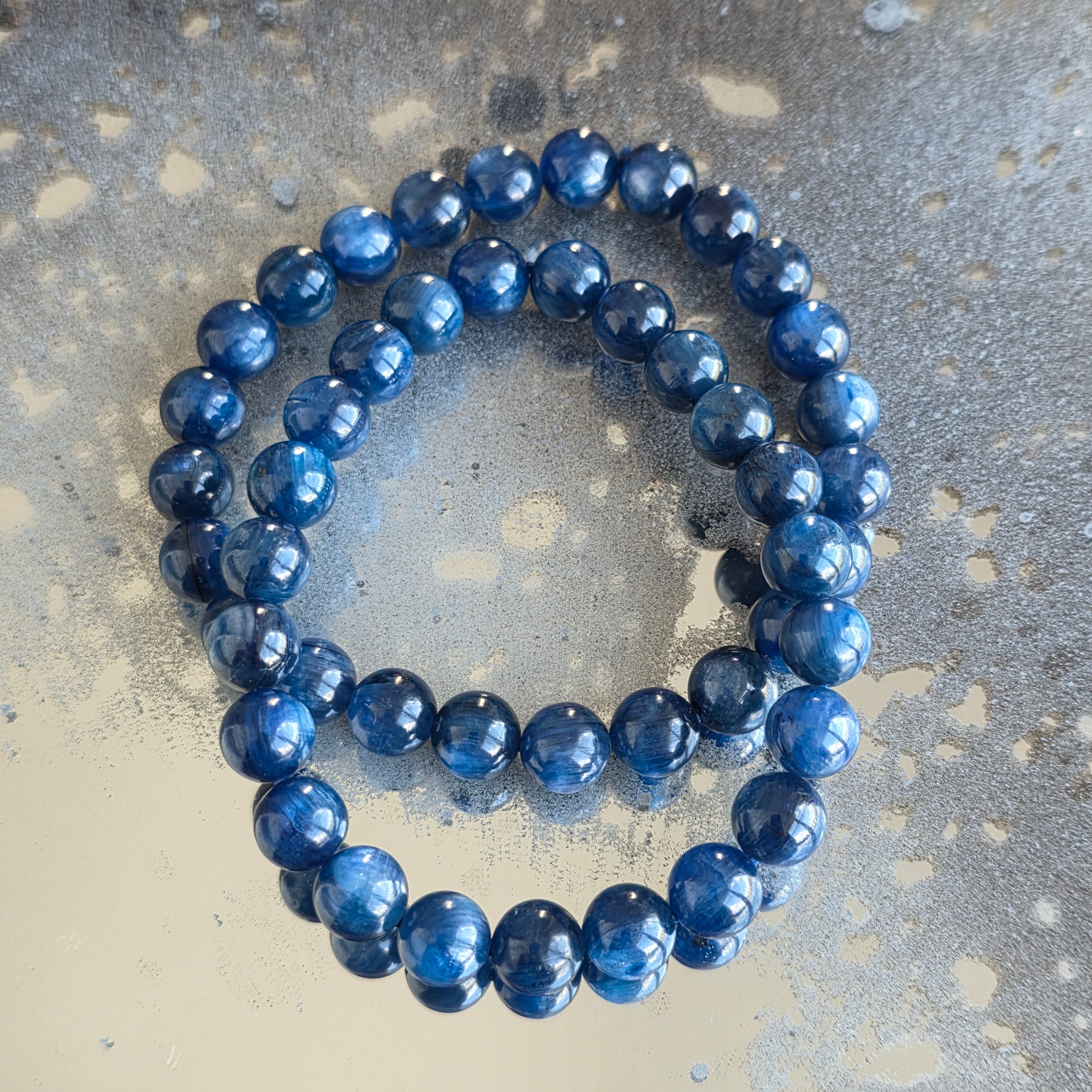 Bratara kyanit (cianit) 8 mm