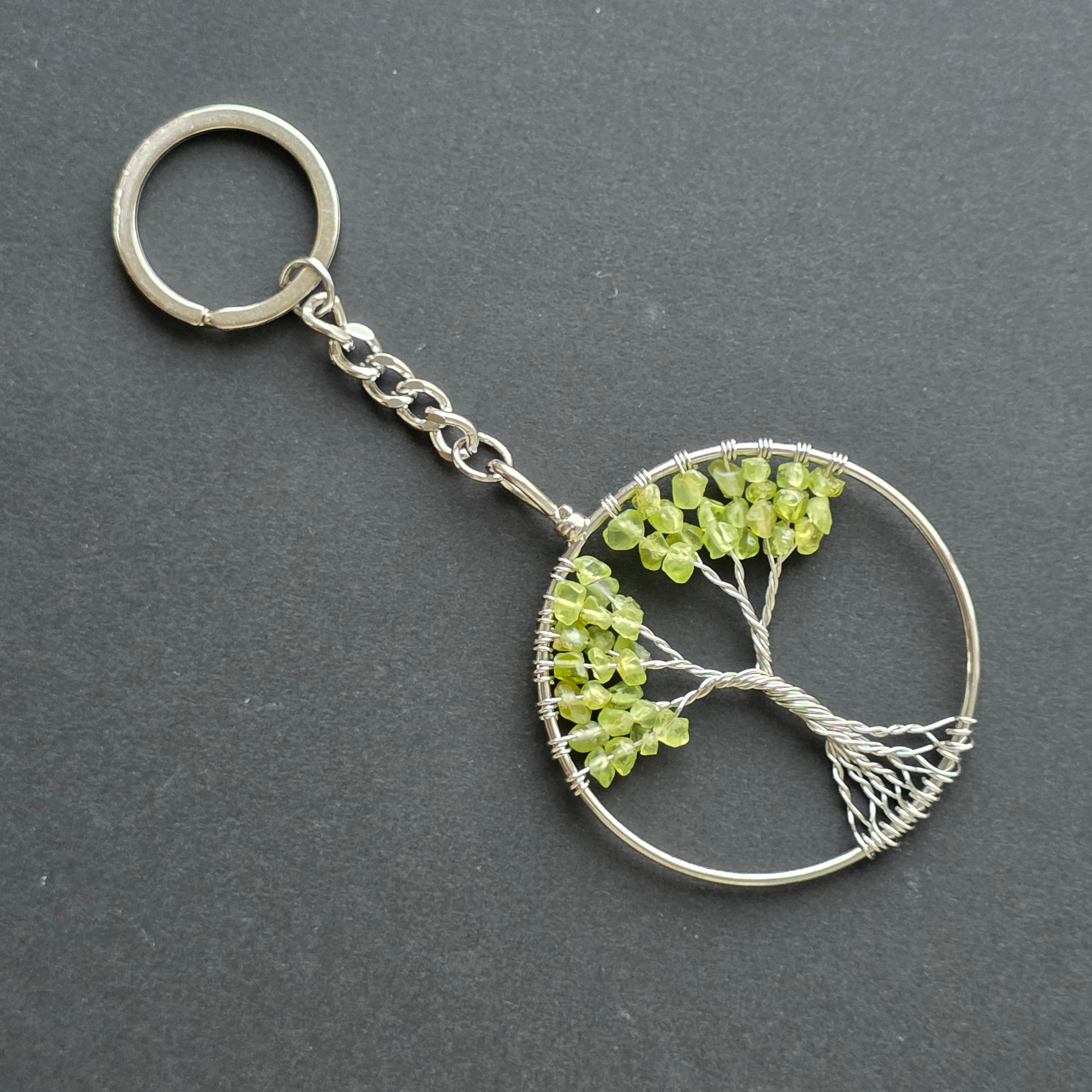 Breloc peridot | Tree of Life