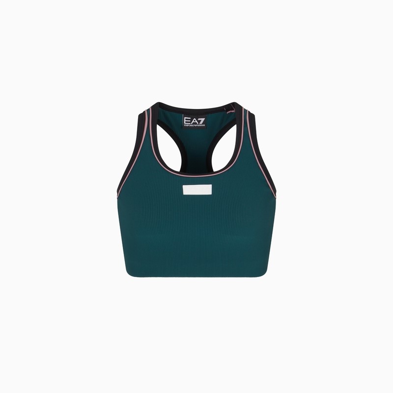 Bustiera EA7 VIGOR7 LAB W RIBBED BRA - poza 1