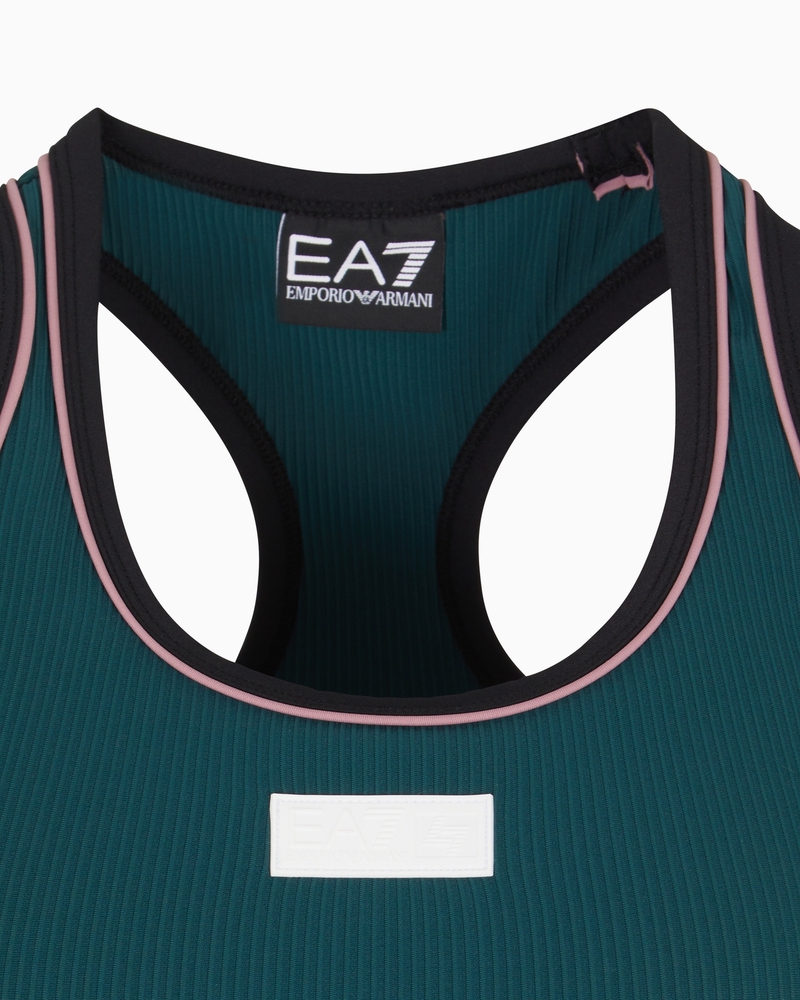 Bustiera EA7 VIGOR7 LAB W RIBBED BRA - poza 3