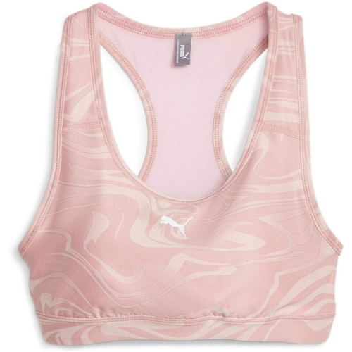 Bustiera femei Puma Mid Impact 4keeps Graphic Bra Pm Future 52441803 - poza 4
