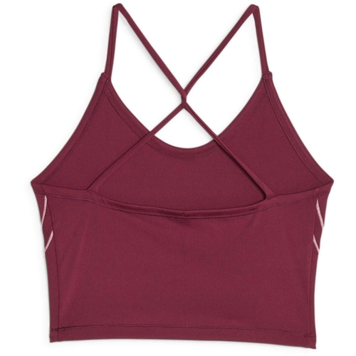 Bustiera femei Puma Studio Ultrabare Crop Top Dark Jasper 52417522 - poza 4