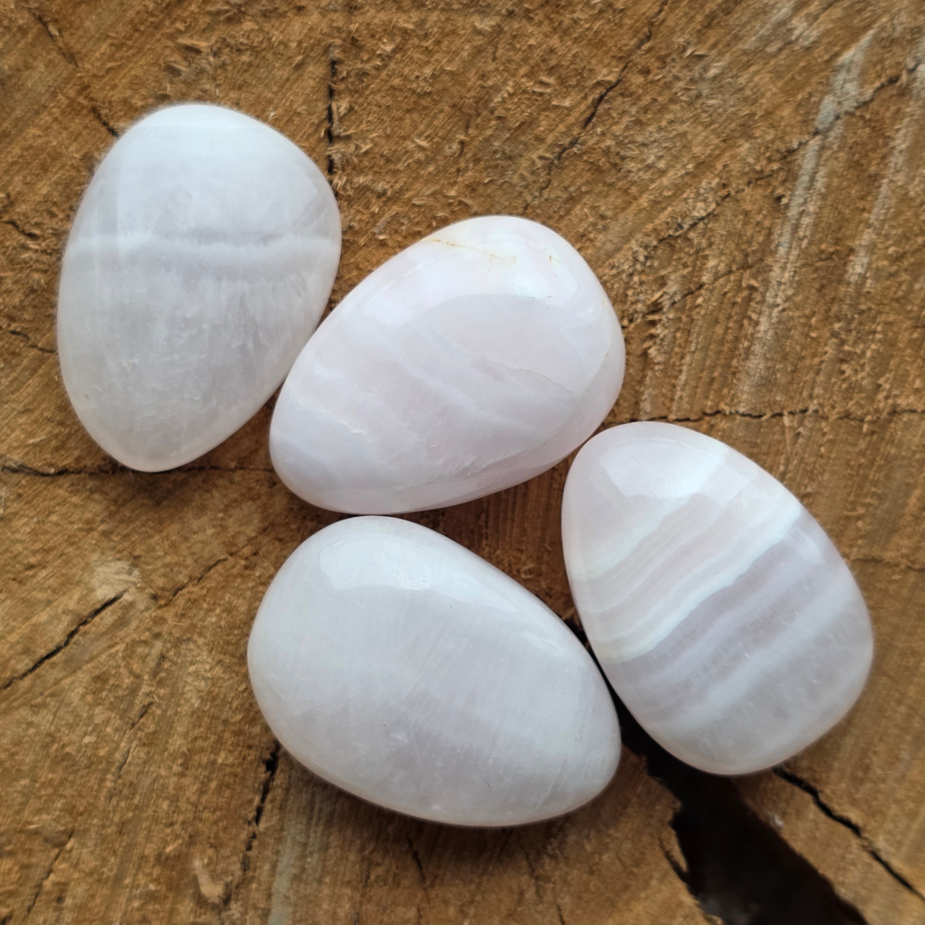 Cabochon calcit mangano rulat