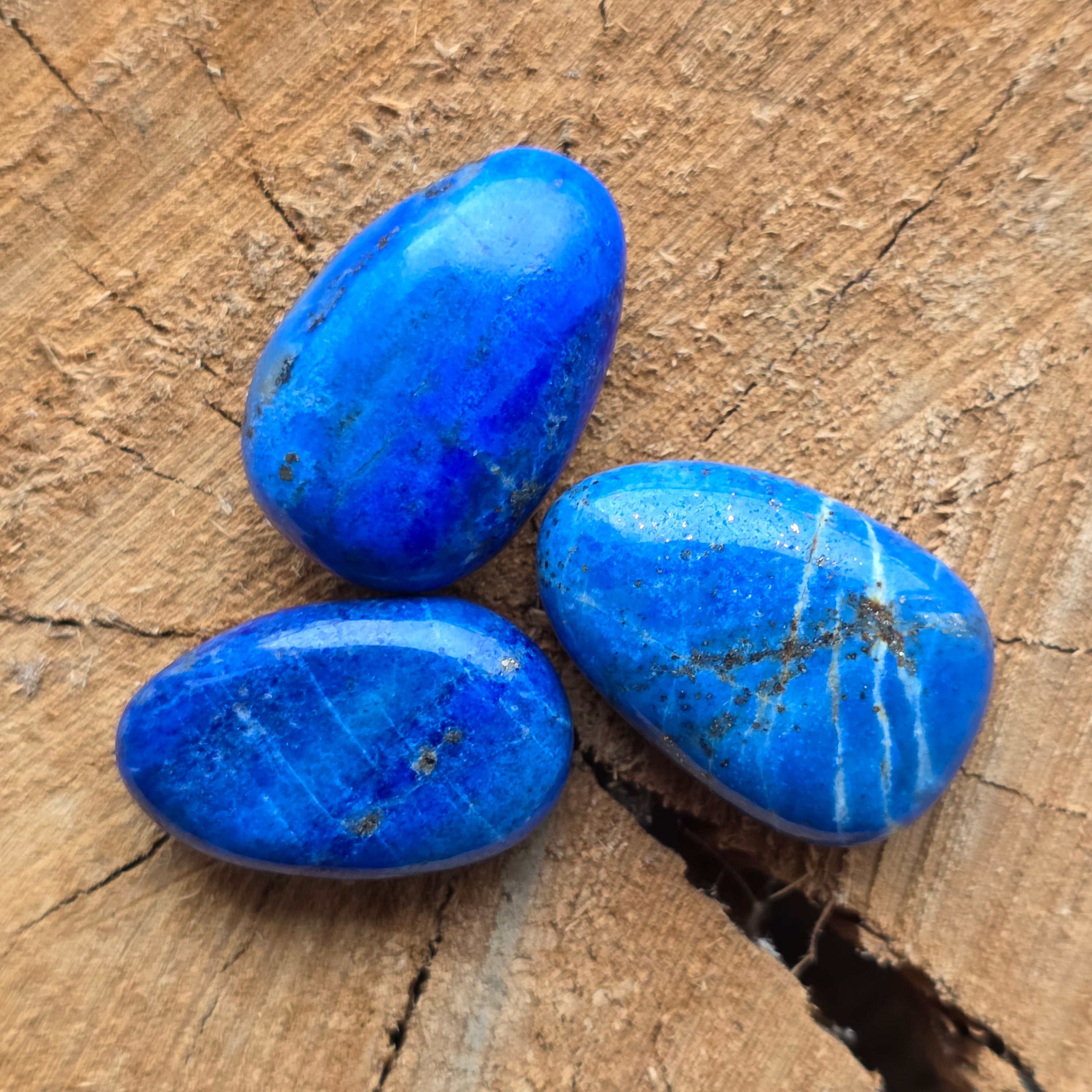 Cabochon lapis lazuli rulat