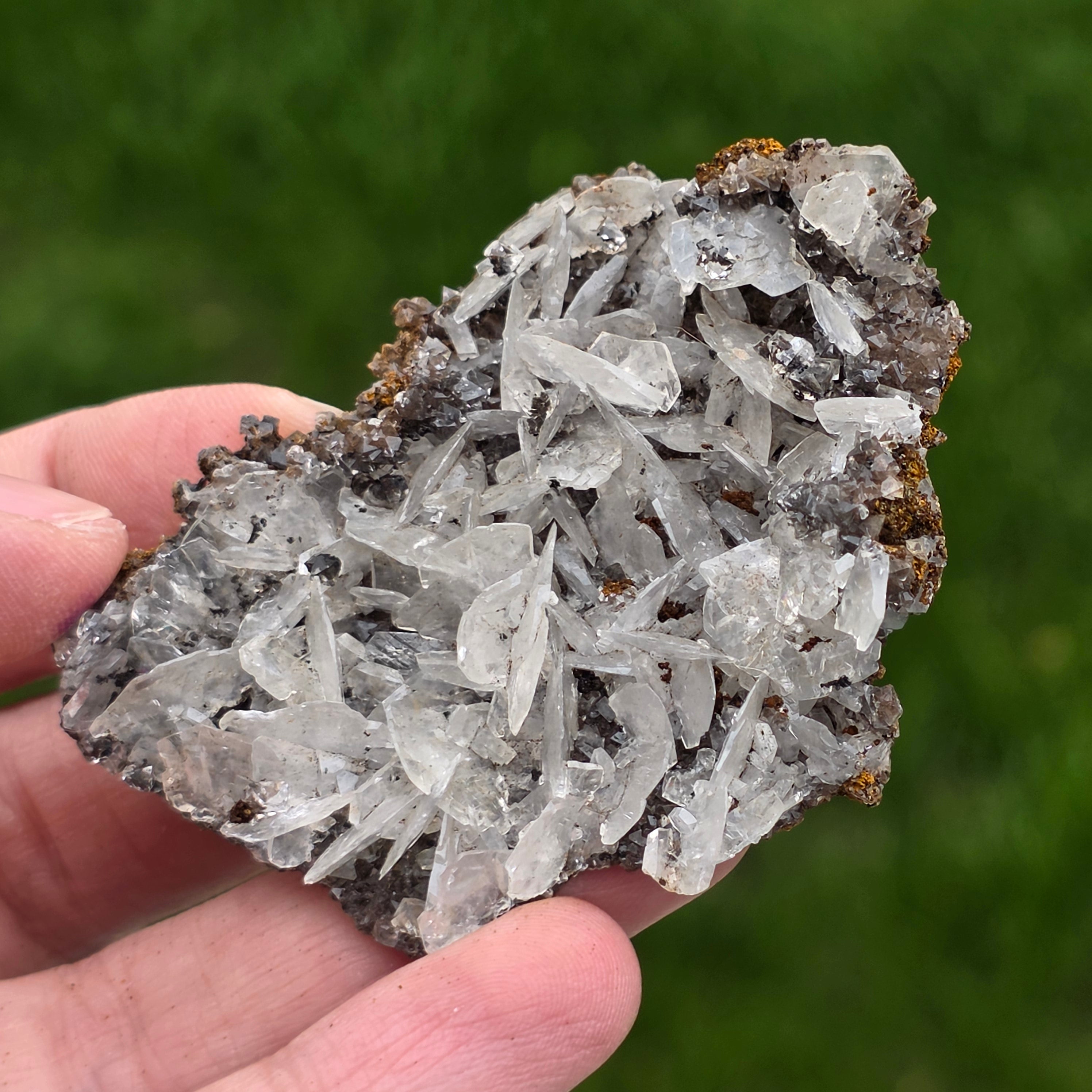 Calcit „Mouse Ear” din Mexic – specimen mineral natural | Model 1
